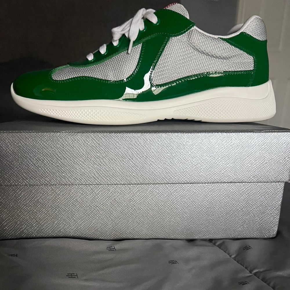 Prada Men's Green Trainers